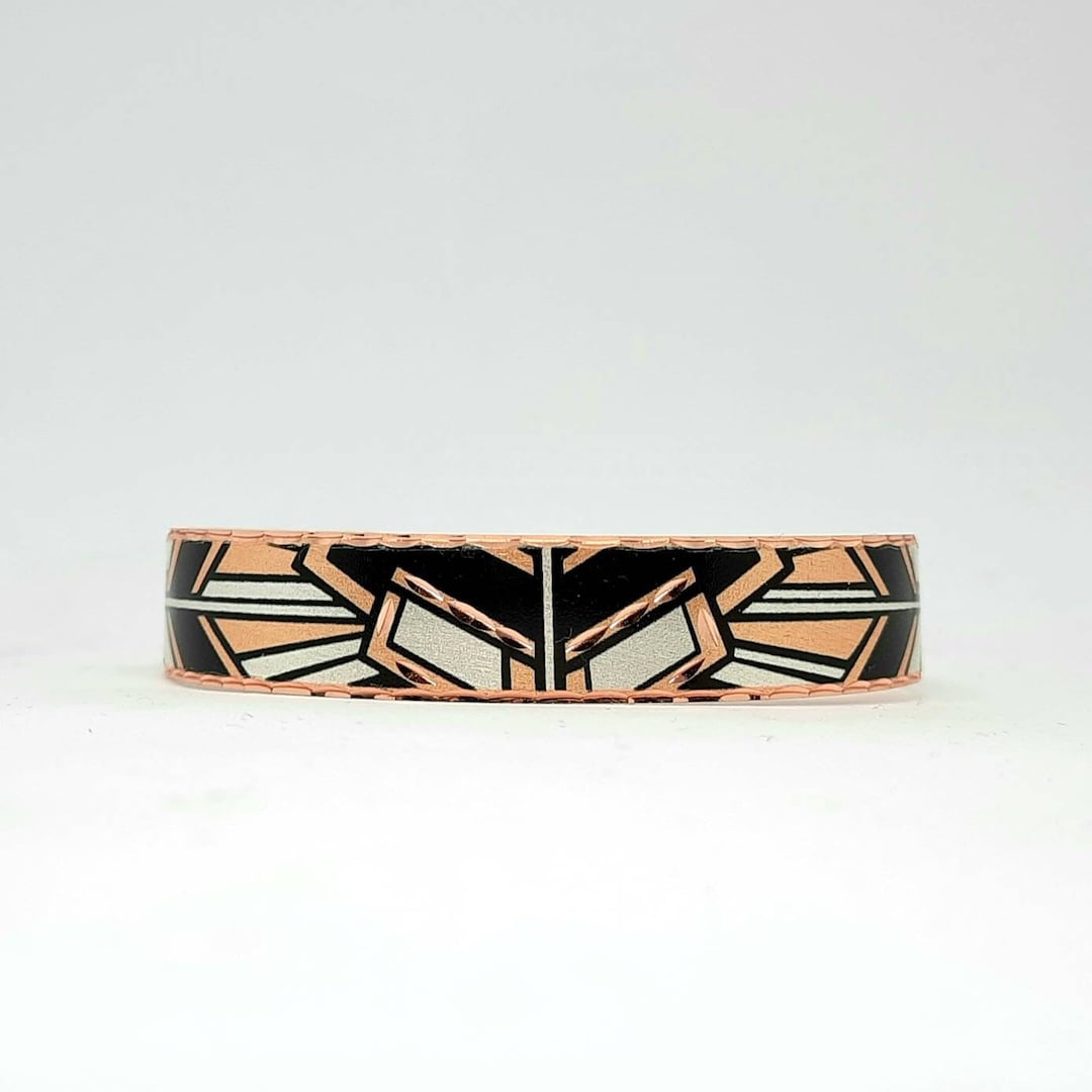 Art Deco Style Bracelet, Elegant Art Deco Adjustable Bracelet, Art Deco