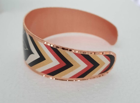 Circle of Life Bracelet, Black, White, Red and Yellow Colors