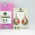 Colorful Tulip Copper Earrings, Teardrop Handmade Tulips Earrings, Dutch Tulips Jewelry, Tulips Earrings, Amsterdam Tulip Gifts product logo