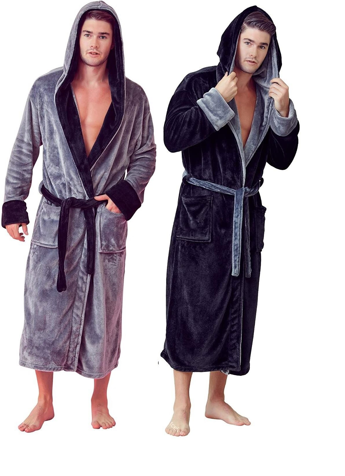 Personalized Gifts Men's Bathrobe Long Ultra Soft 6140 Etsy