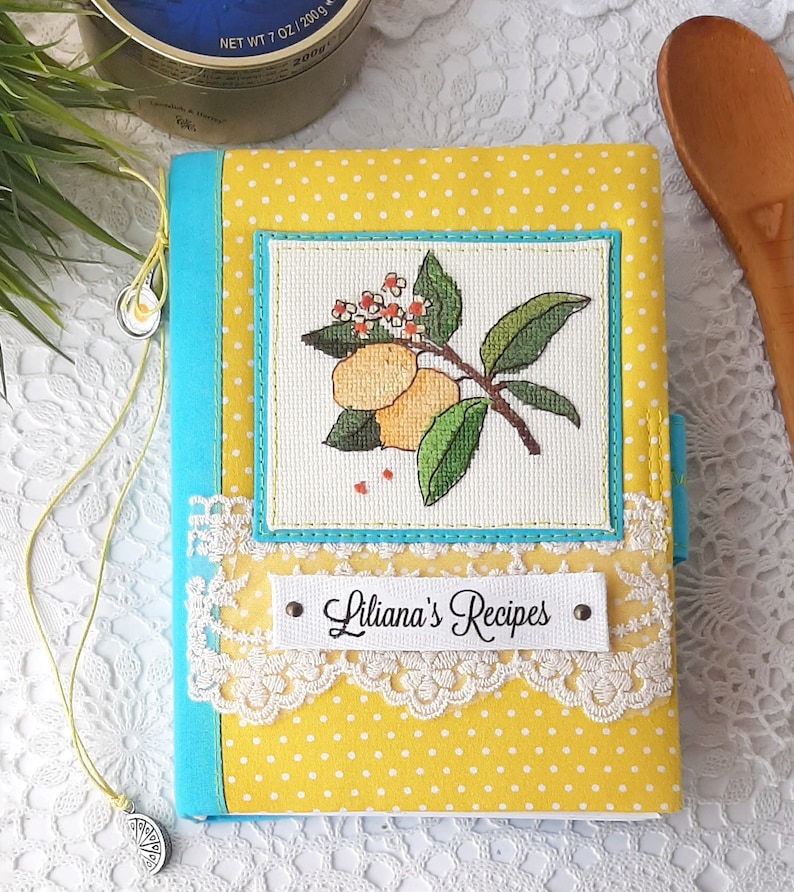 Cookbook personalized recipe scrapbook recipe binder Etsy