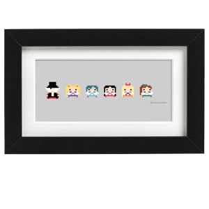 Sailor Moon | Cross Stitch Pattern | Guardians | Chibi | SailorNubs Mini | PDF