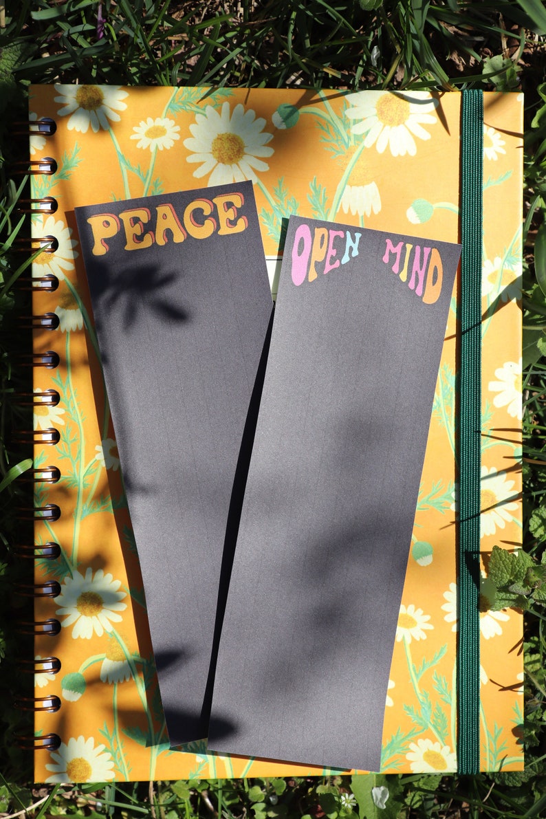 Retro Summer Printable Bookmarks Bundle, Groovy Style (digital Download ...