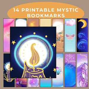 Bookmarks Bundle Instant Download Gift for Book lover and Book Reader Book Club Gifts for Reading Addicts Fairy tale love zdjęcie 6