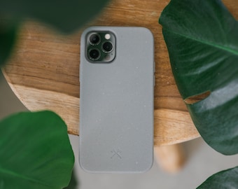 Sustainable iPhone case gray