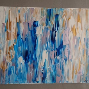 Pittura acrilica astratta