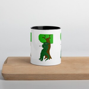 Fun Artist design Mug with Color Inside christ themed coffee mug 11oz