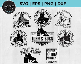Barrel Racing svg, Best seller Barrel Racer Bundle svg, Rodeo Mom, Texas Cowgirl svg, Rodeo SVG, Quarter Horse svg, Rodeo Cowgirl svg Cricut