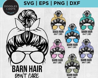 Barn Hair Don’t Care SVG、バレル レーシング svg、馬術 svg、Cricut 用カントリー ガール svg、ロデオ ライフ svg、ハンター ジャンパー svg の即時ダウンロード