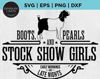 Stock Show Girls svg, Livestock svg, Show Goat SVG, Boer Goat SVG, Show Stock SVG, Goats svg, Nubian svg, County Fair, Livestock Show svg