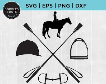 Horse and rider  SVG | Equestrian SVG | Hunter Jumper | Horse show SVG | Equestrian gift idea | Horse riding t shirt design | Car decal svg