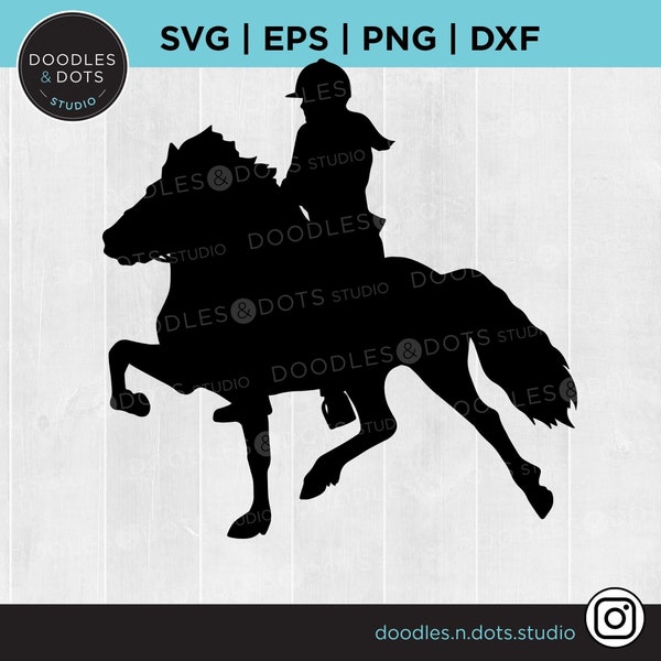 Icelandic Horse SVG | Icelandic Pony SVG | Iceland svg | Tölt svg | Pony Racing | Horse Breed SVG | Icelandic Pony show | Horse & rider svg