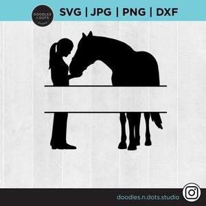 Cheval split monogramme SVG, svg cheval split nom, cheval western SVG, SVG personnalisable cheval, équestre stationnaire, sticker cheval personnalisé svg png