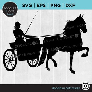 ハックニー馬 svg | 遊覧馬車の運転 | 馬車 | ハックニーポニー | 2輪ショーカート | 馬車の運転 Cricut