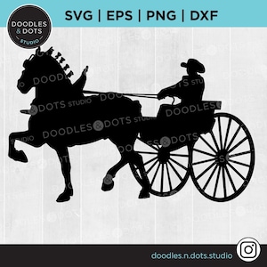 Belgisches Pferd SVG | Percheron | Shire SVG | Zugpferd mit Wagen |  Zugpferd svg | Clydesdale Clipart | Arbeitspferd SVG | Schweres Pferd