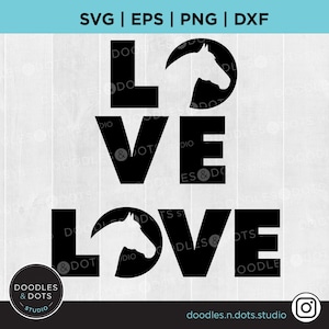 Pferdeliebhaber SVG | Pferd Mama svg | Pferdeliebhaber Shirt | Horse Show svg | Reiter Geschenkidee | Jäger Pullover T-Shirt | Liebe ist svg