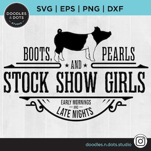 Stock Show Girls in formato svg, bestiame in formato svg, spettacolo di maiale in formato SVG, maiale SVG, spettacolo di Stock in formato SVG, maiale in formato svg, maiale in formato svg, County Fair in formato svg, download di bestiame in formato svg
