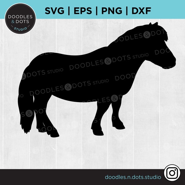 Cheval miniature SVG | Mini cheval SVG | Chemise mini cheval | Fichier de coupe poney pour Cricut | SVG de race de cheval | Falabella cheval svg | Clipart Cheval