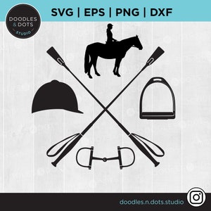 Cavalo e cavaleiro SVG | SVG equestre | Saltador caçador | Exposição de cavalos SVG | Ideia de presente equestre | Design de camisa de equitação t | Decalque de carro svg