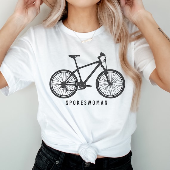 Mountain Bike SVG | Cycling SVG | Spokeswoman, Spokesman t-shirt | Couple shirts | Funny Mountain biking t-shirt | Bicycle silhouette