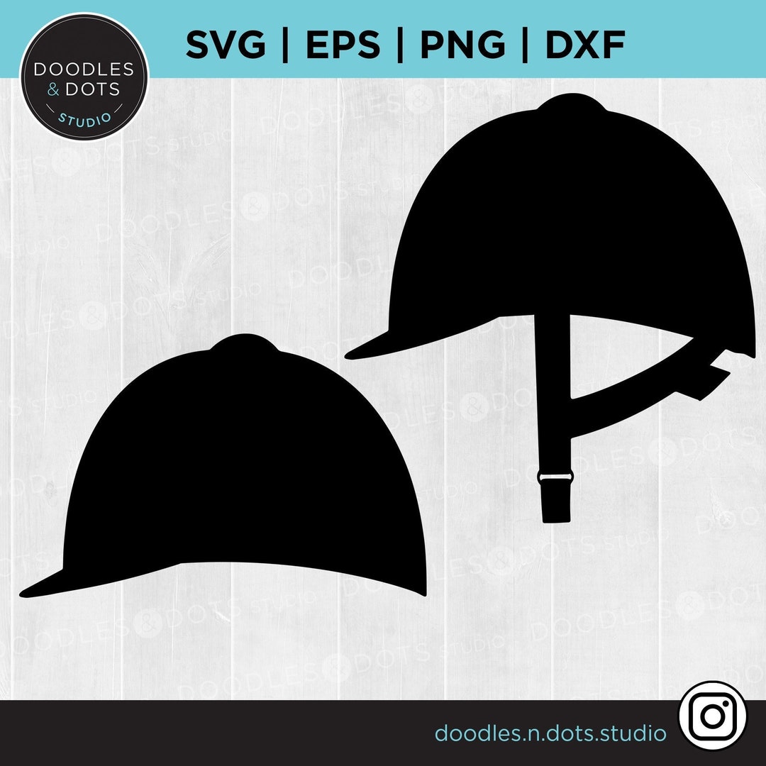Equestrian SVG, Helmet Clipart, Horse Show SVG, Riding Helmet Clipart