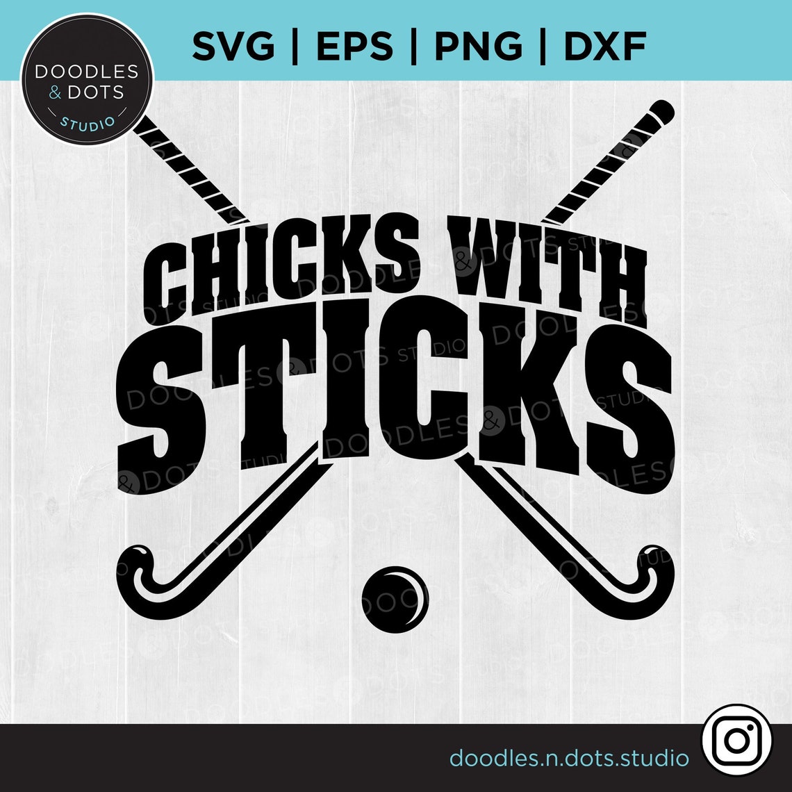 Field Hockey Svg Chicks With Sticks Svg Crossed Field Hockey - Etsy Canada