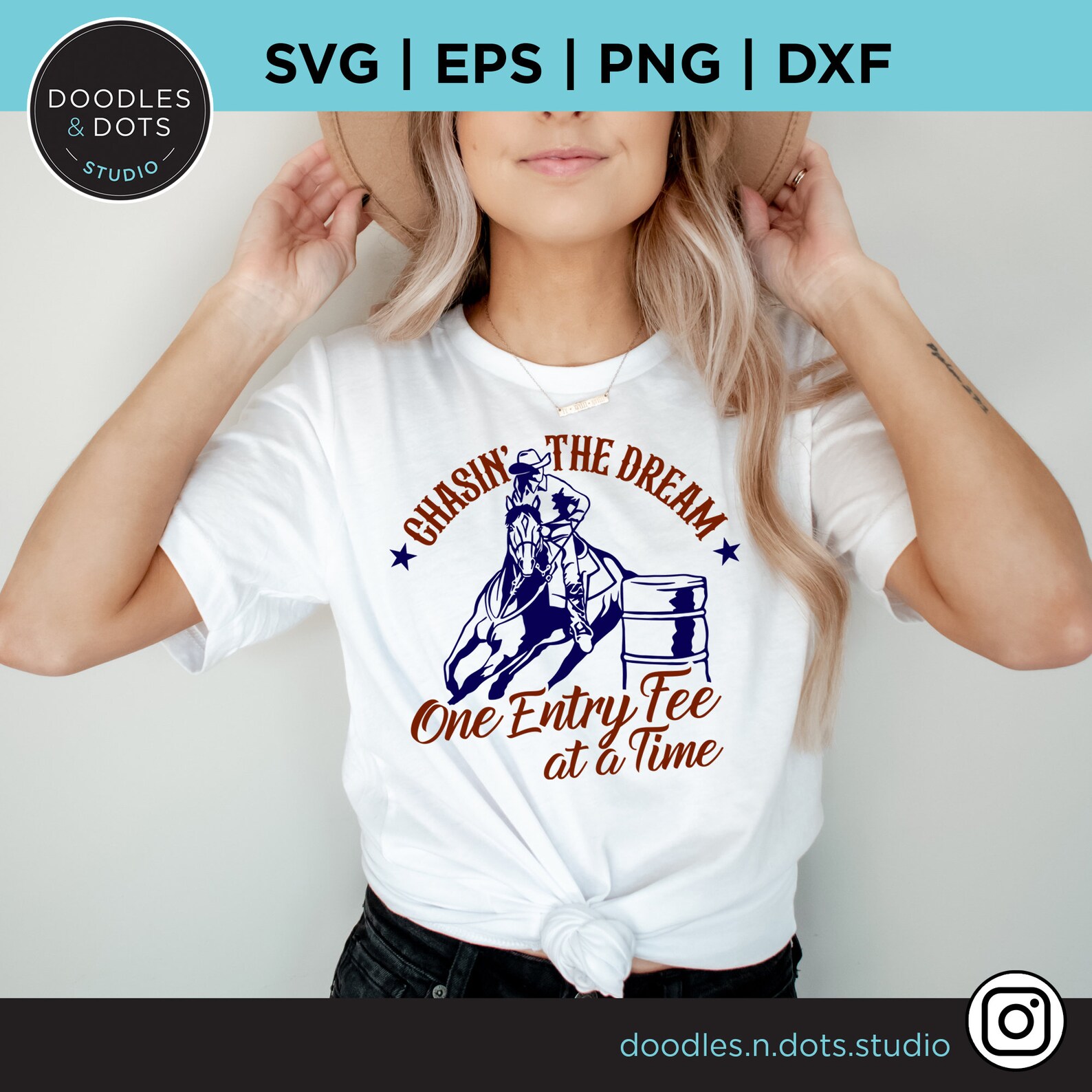 Barrel Racing Svg, Barrel Racing Svg, Chasin' the Dream Svg for Cricut ...