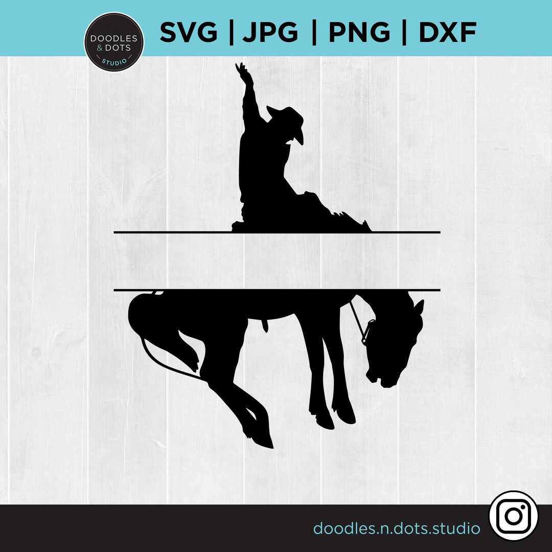 Rodeo Svg, Rodeo Split Name Svg, Rodeo Monogram Svg, Western Monogram ...