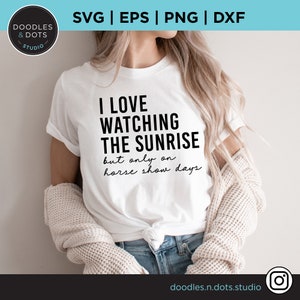 Horse Saying Bundle SVG, Horse Show shirt, Equestrian SVG, Funny Horse svg, Horse Mom cut file for Cricut, Horse Show Mama clipart, Hunter image 6