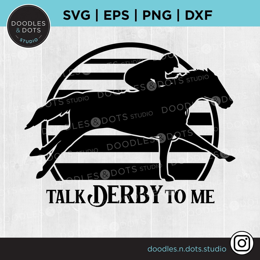 Kentucky Derby SVG Race Horse Svg Thoroughbred SVG Horse - Etsy