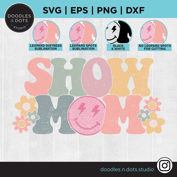 Show Mom SVG Stock Show Mom SVG Horse Show Mom Svg Etsy India