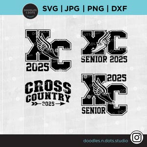 2025 Cross Country SVG, XC svg, Esporte svg, Corrida Cross Country clipart, X-Country Sênior 2025 svg, Corredor Cross Country svg, Sapato Alado