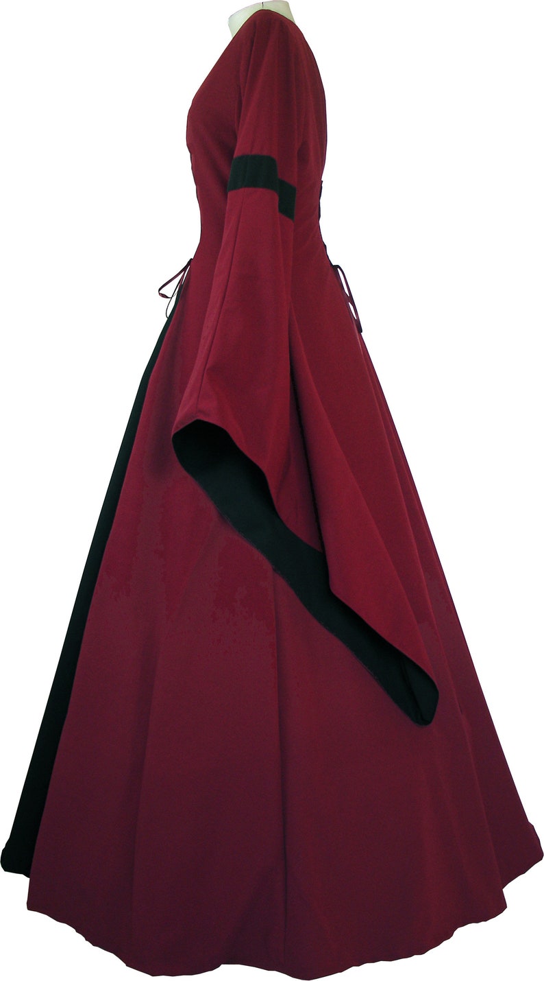 Gothic Kapuzenmantel Damen Mittelalter Look - Cosplay Kostüm Für Halloween