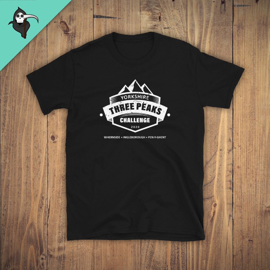 Yorkshire 3 Peaks Challenge 2020 Distressed Unisex TShirt Etsy