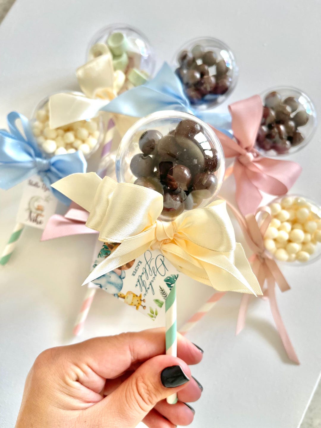 Baby Shower Guest Favors, Gender Reveal Party, Boy Blue Birthday ...