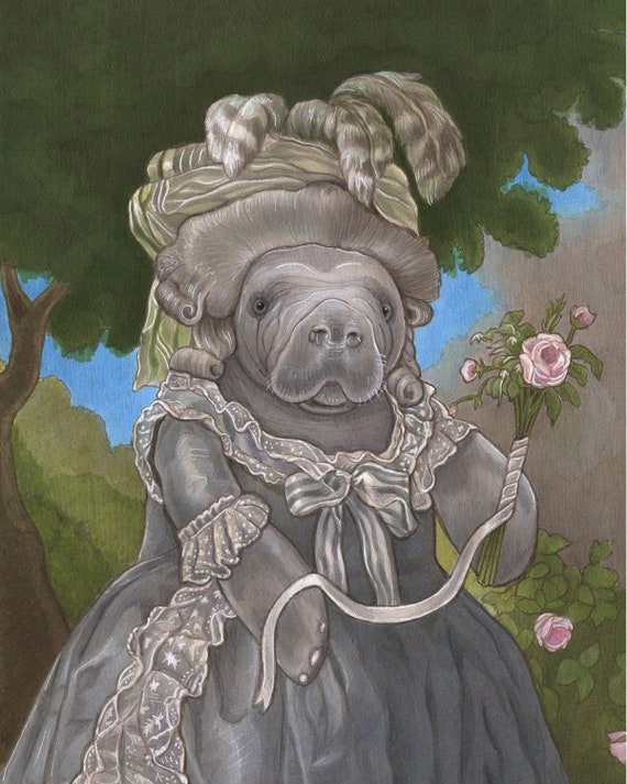 Manatee Antoinette - Etsy