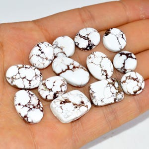 13Pcs 133Cts Natural Brown Wild Horse Jasper Cabochon Gemstone Lot Healing Gemstone Pendants Handmade Jewelry Supplies 20x10 10x10mm #15366