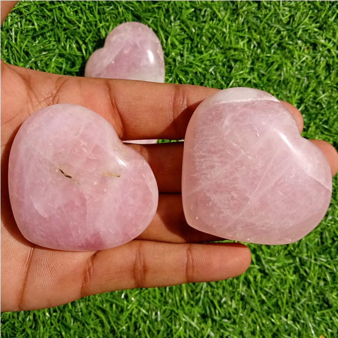 rose quartz heart facial stone rose quartz heart facial stone