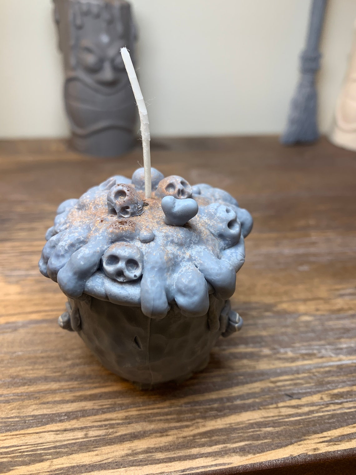 Spooky Cauldron Candle Etsy