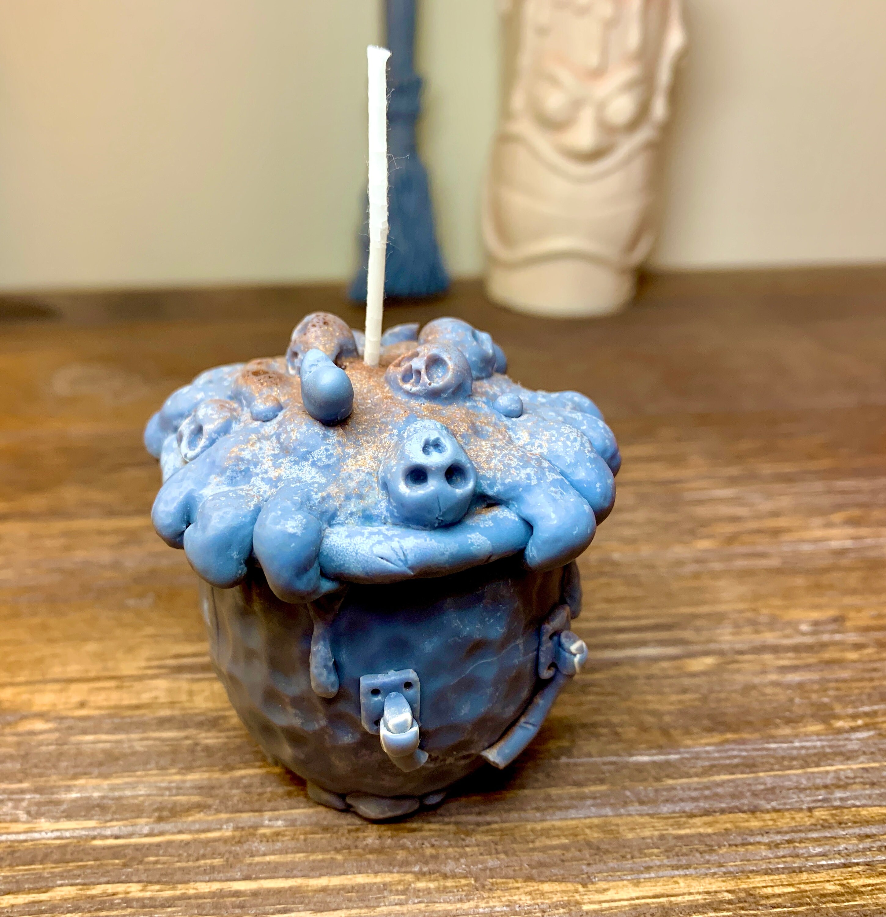 Spooky Cauldron Candle Etsy