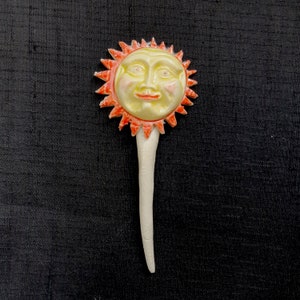 Keramische zonneornament - plantenpot decoratie