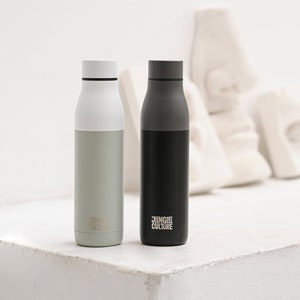 Jungle Culture Stainless Steel Water Bottle: Eco Friendly, 650ml