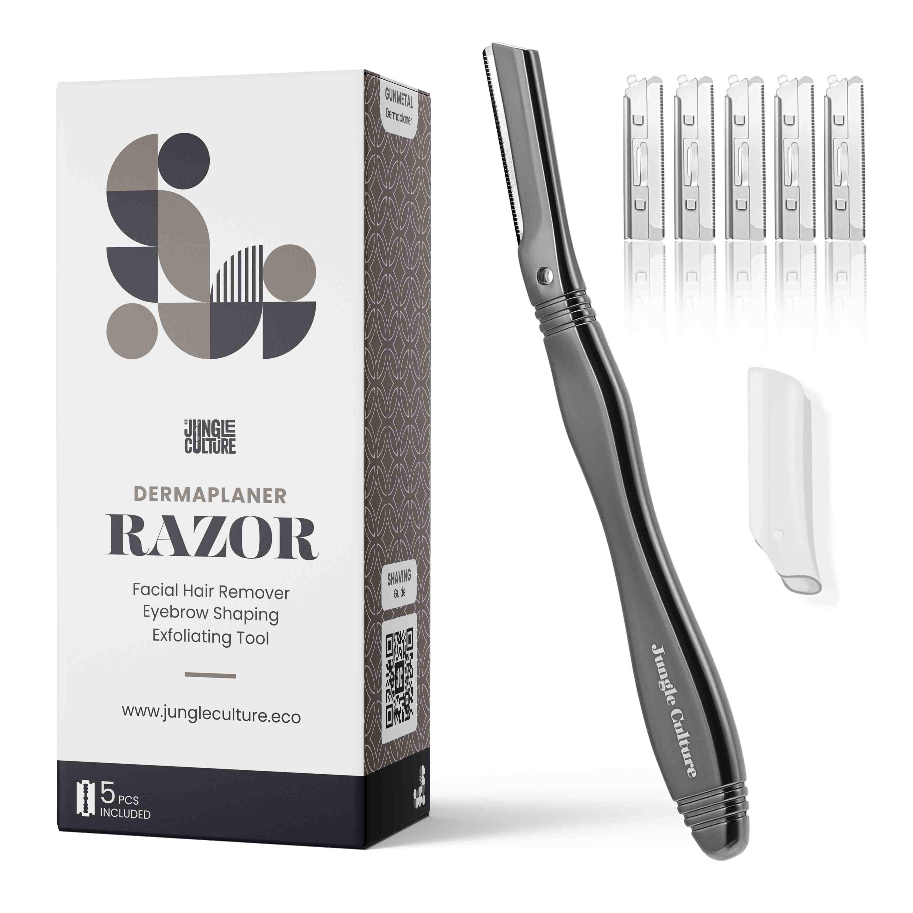 Reusable Stainless Steel Dermaplaner Razor: Eco-friendly Exfoliation ...