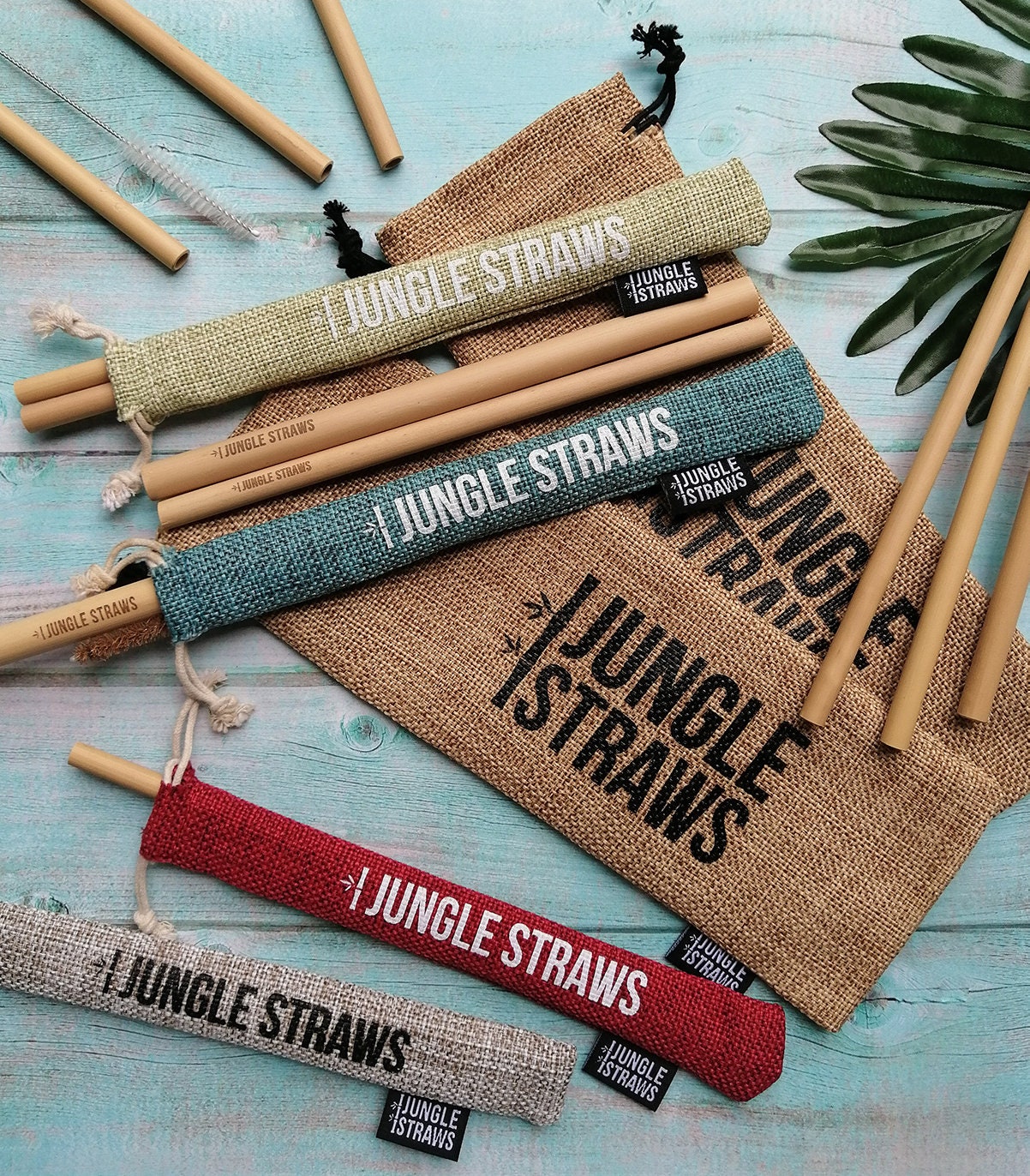 Bulk Bamboo Drinking Straws  Reusable Straws For Businesses - Jungle  Culture
