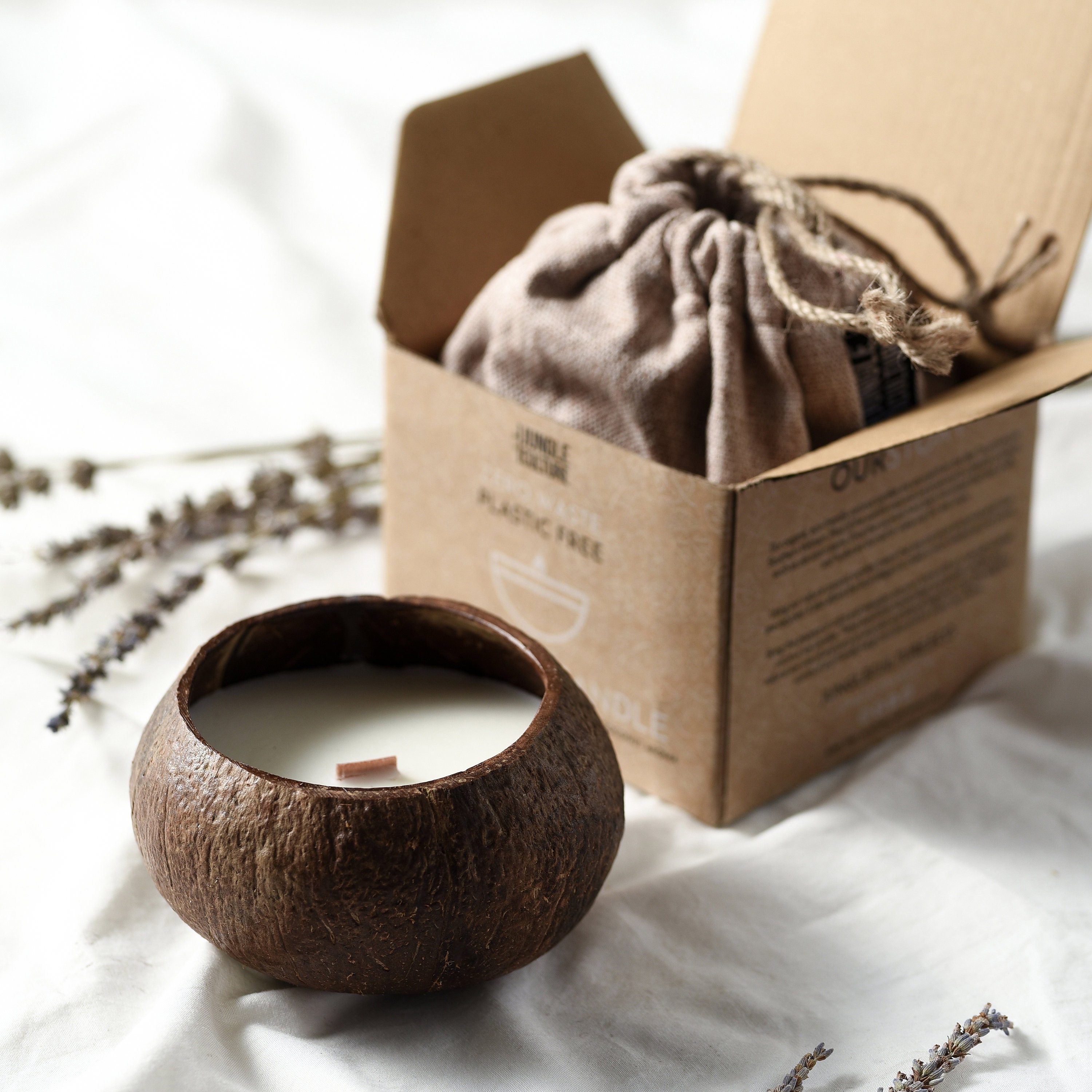 COCONUT & SOY CONTAINER WAX - Eco Candle Project