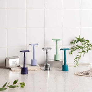Eco Friendly Safety Razor • Earth Friendly Shaving Gift • Natural Sustainable Bathroom • Zero Waste Double Edge Razor For Men & Women