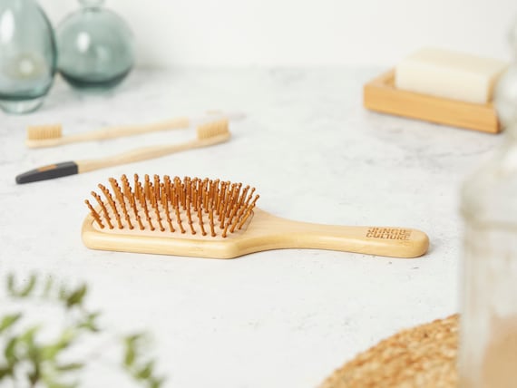 Soft Bristle Wooden Hair Brush