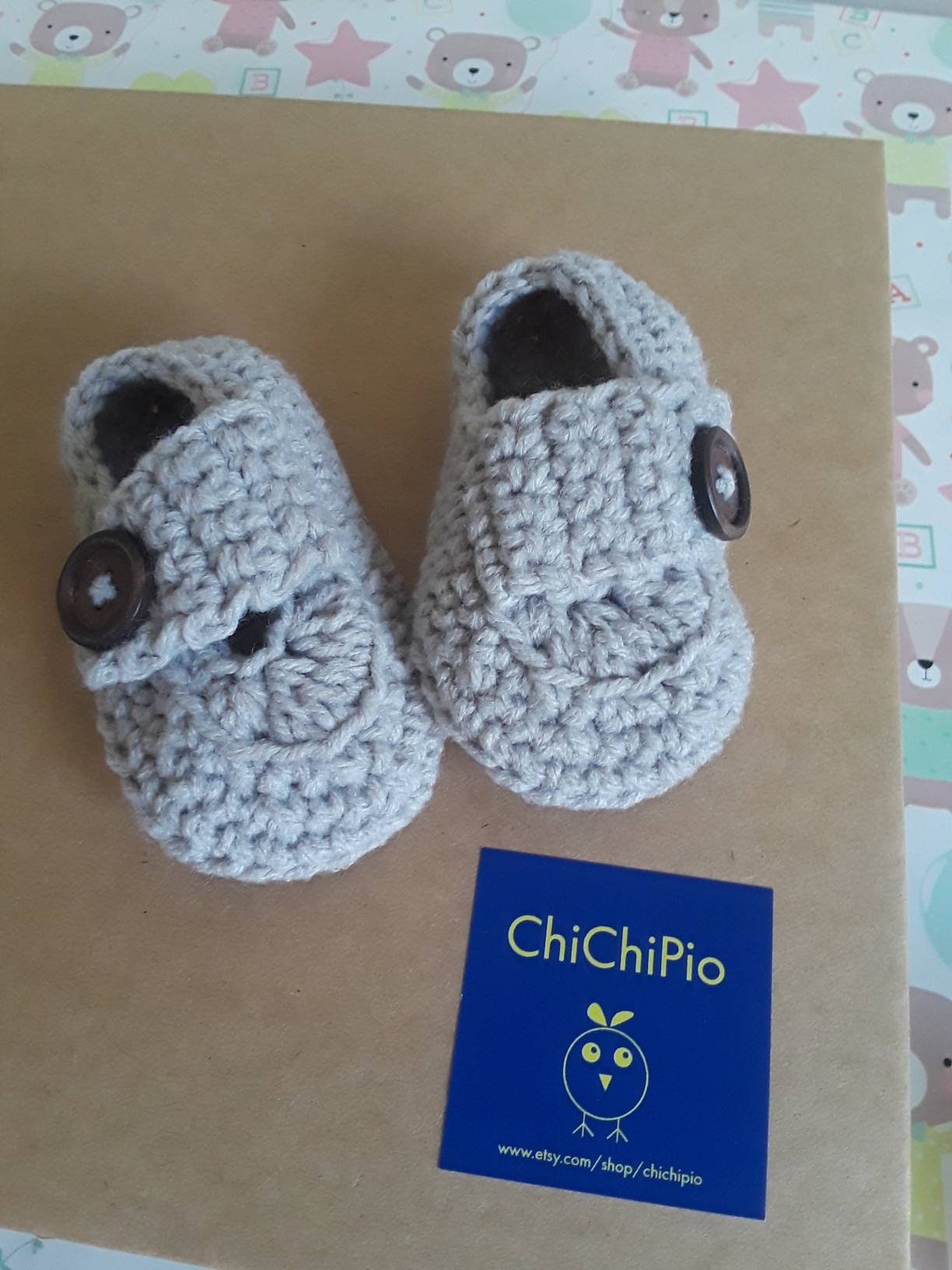 Baby Boy Shoes. 6 -9 Mo Baby Boy Loafers. Crochet Baby Boy Sleepers ...