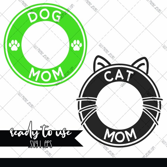 Download Fur Mom SVG Bundle Starbucks Logo Decal Add On | Etsy