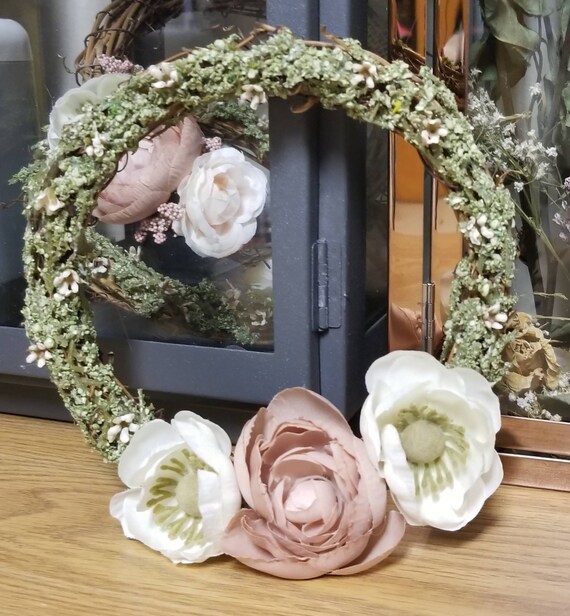 mini flower wreath